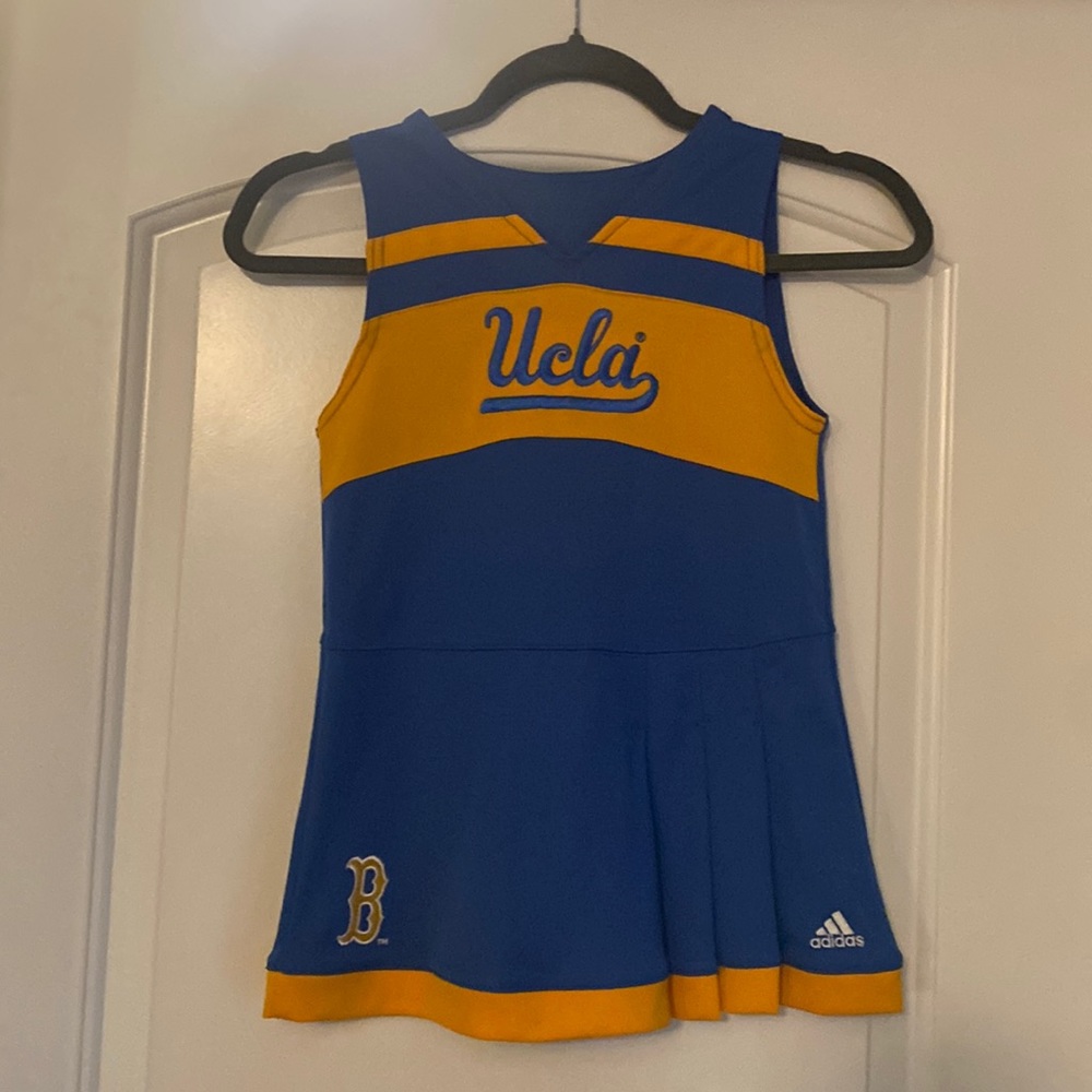 UCLA size 5/6 cheerleading outfit